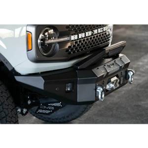 DV8 Offroad - DV8 Offroad FBBR-01 MTO Series Winch Front Bumper for Ford Bronco 2021-2024 - Texture Black - Image 8