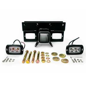 DV8 Offroad - DV8 Offroad AHJP-01 Hitch with Cube Light for Jeep 2007-2022 - Black - Image 2