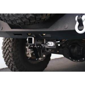 DV8 Offroad - DV8 Offroad AHJP-01 Hitch with Cube Light for Jeep 2007-2022 - Black - Image 7