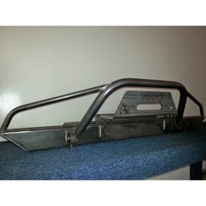 Affordable Offroad - Affordable Offroad AffjPwinchset Winch Front and Rear Bumper Set for Jeep Wrangler CJ - Image 3