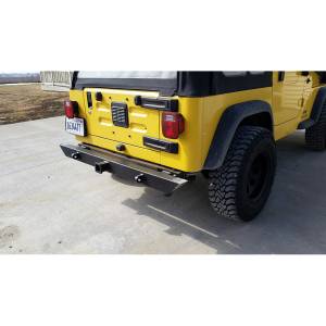 Affordable Offroad - Affordable Offroad AffjPwinchset Winch Front and Rear Bumper Set for Jeep Wrangler CJ - Image 6