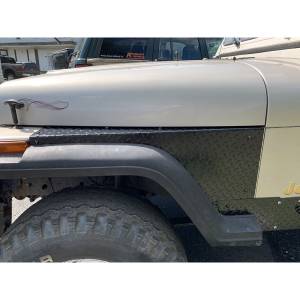 Affordable Offroad Yjrustcoverfen Fender Rust Cover for Jeep Wrangler CJ