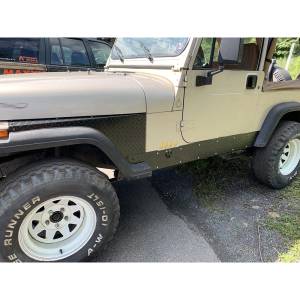 Affordable Offroad - Affordable Offroad Yjrustcoverfen Fender Rust Cover for Jeep Wrangler CJ - Image 2