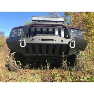 Affordable Offroad - Affordable Offroad Wjplainwinch Elite Modular Winch Front Bumper for Jeep Grand Cherokee WJ 1999-2004 - Image 4