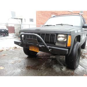 Affordable Offroad - Affordable Offroad EXJWbull Elite Bullbar Winch Front Bumper for Jeep 1984-2001 - Bare - Image 4