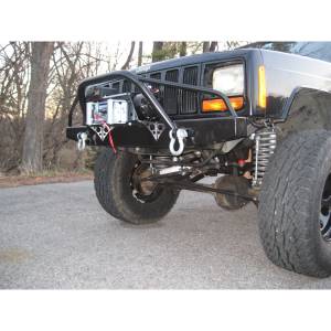 Affordable Offroad - Affordable Offroad EXJWpre Elite PreRunner Winch Front Bumper for Jeep 1984-2001 - Bare - Image 4