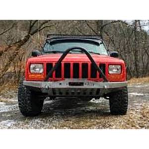Affordable Offroad - Affordable Offroad RHXJmod Elite Winch Modular Front Bumper for Jeep 1984-2001 - Bare - Image 6