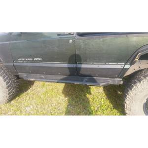Affordable Offroad - Affordable Offroad Exjdoorpanel Lower Door and Side Panel Armor for Jeep Cherokee XJ 1984-2001 - Bare - Image 5