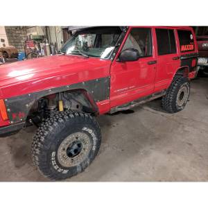 Affordable Offroad - Affordable Offroad Rhfrontarmor Body Armor for Jeep Cherokee XJ 1984-2001 - Bare - Image 3