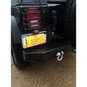 Affordable Offroad - Affordable Offroad EJKrear Elite Rear Bumper for Jeep Wrangler JK 2007-2018 - Bare - Image 4