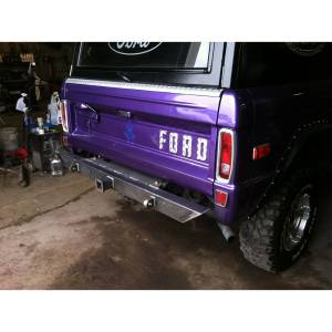 Affordable Offroad - Affordable Offroad Affbroncoset Shoebox Front and Rear Bumper Set for Ford Bronco 1966-1977 - Image 4