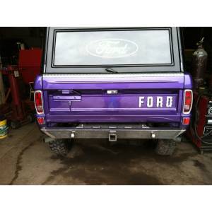 Affordable Offroad - Affordable Offroad Affbroncoset Shoebox Front and Rear Bumper Set for Ford Bronco 1966-1977 - Image 5