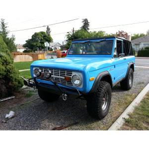 Affordable Offroad - Affordable Offroad Affbroncoset Shoebox Front and Rear Bumper Set for Ford Bronco 1966-1977 - Image 6