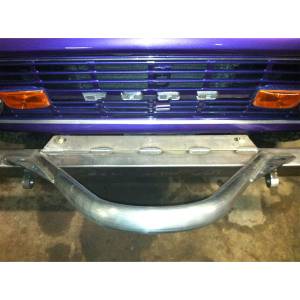 Bumpers By Vehicle - Ford Bronco - Affordable Offroad - Affordable Offroad broncosting Shoebox Stinger Front Bumper for Ford Bronco 1966-1977