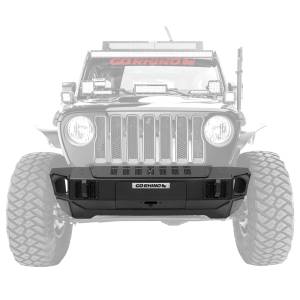 Go Rhino 230111T Trailline Winch Ready Stubby Front Bumper for Jeep Gladiator JT 2020-2022 - Textured Black