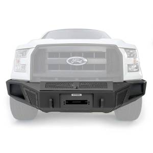 Truck Bumpers - Go Rhino - Go Rhino 24297T BR5.5 Winch Ready Replacement Front Bumper ford F-150 Raptor 2017-2020 - Textured Black