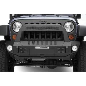 Go Rhino - Go Rhino 25101T Trailline 10 Light Mount Bar for Jeep Gladiator JT 2020-2024 - Textured Black - Image 4
