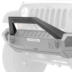 Go Rhino - Go Rhino 25103T Trailline 30 Light Mount Bar for Jeep Wrangler JK/JL 2007-2022 - Textured Black - Image 4
