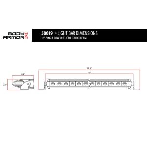 Body Armor - Body Armor 50019 5 Series LED Bar - Image 2