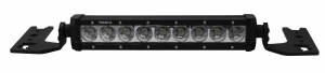 Go Rhino 732020T 10" Single Row LED Light Bar Center Hood Light Mount Kit for Jeep Gladiator JT/Wrangler JL 2018-2022