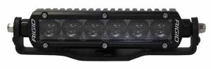 Go Rhino 732060T 6" Single Row LED Light Bar Center Hood Light Mount Kit for Jeep Gladiator JT/Wrangler JL 2018-2022