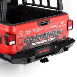 Go Rhino - Go Rhino 273120T Trailline Full Width Rear Bumper for Jeep Gladiator JT 2020-2022 - Image 2