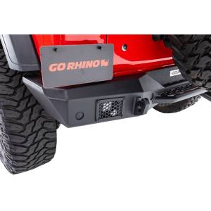 Go Rhino - Go Rhino 371200T Rockline Full Width Rear Bumper for Jeep Wrangler JL 2018-2024 - Image 3
