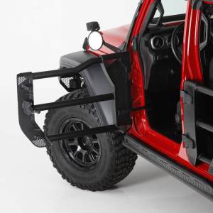 Go Rhino - Go Rhino 572601 Trailline Front Tube Doors (Pair) for Jeep Wrangler JK 2018-2022 - Textured Black - Image 3