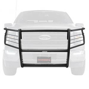 Go Rhino - Go Rhino 3296MT 3100 Series StepGuard Grille Guard with Brush Guards for Ford F-150 2018-2020 - Textured Black - Image 5