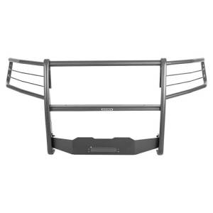 Go Rhino - Go Rhino 3130MT 3100 Series StepGuard Grille Guard with Brush Guards for Dodge Ram 1500 2019-2022 - Textured Black - Image 1