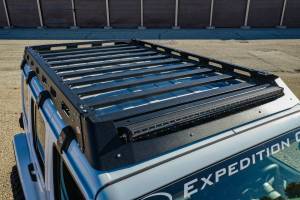 Expedition One MULE-UR-JL-CUTOUT Mule Ultra Roof Rack for Jeep Wrangler JL 2018-2022