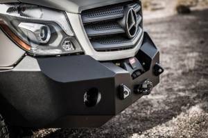 Expedition One - Expedition One SPR-14-18-FB-PC Front Bumper for Mercedes-Benz Sprinter 2014-2018 - Textured Black Powder Coat - Image 2