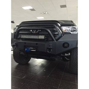 Expedition One - Expedition One TACO16+-FB-BARE RangeMax Front Bumper for Toyota Tacoma 2016-2023 - Bare Steel - Image 5