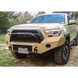 Expedition One - Expedition One TACO16+-FB-BARE RangeMax Front Bumper for Toyota Tacoma 2016-2023 - Bare Steel - Image 7