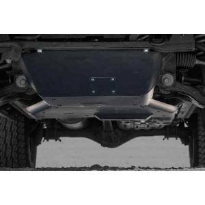 Expedition One - Expedition One TACO16+-SKID-COMBO-PC Front and Rear Ultra HD Skid Plate for Toyota Tacoma 2016-2023 - Textured Black Powder Coat - Image 5
