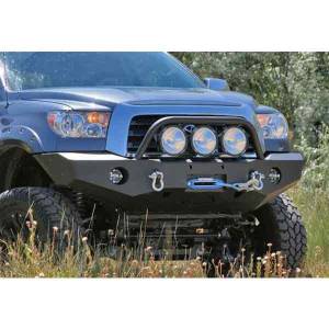 Expedition One - Expedition One TT07-13-FB-BARE RangeMax Front Bumper With Pre-Runner for Toyota Tundra 2007-2013 - Bare Steel - Image 2