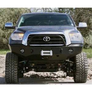 Expedition One - Expedition One TT07-13-FB-BARE RangeMax Front Bumper With Pre-Runner for Toyota Tundra 2007-2013 - Bare Steel - Image 3