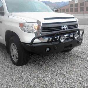 Expedition One - Expedition One TT14+-FB-BARE RangeMax Front Bumper for Toyota Tundra 2014-2022 - Bare Steel - Image 4