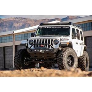 Expedition One - Expedition One JEEP-JKJLG-TS2-STUBBY-FB Trail Series 2 Stubby Front Bumper for Jeep 2012-2022 - Image 3