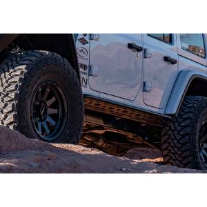 Expedition One - Expedition One JL-RG-4D-BARE 4 Door Rocker Guards for Jeep Wrangler JL 2018-2022 - Bare Steel - Image 2