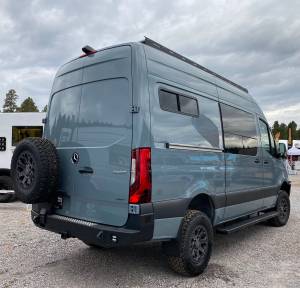 Expedition One - Expedition One SPR-19+-RB-BARE Base Rear Bumper for Mercedes-Benz Sprinter 2019-2023 - Bare Steel - Image 2