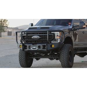 Expedition One - Expedition One FORDF250/350-17+-FB-H-BARE RangeMax Ultra HD Front Bumper with Single Hoop for Ford F-250/F-350 2017-2022 - Bare Steel - Image 2