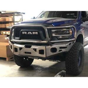 Expedition One - Expedition One RAM25/35-19+FB-BARE RangeMax Ultra HD Front Bumper for Dodge Ram 2500/3500 2019-2024 - Bare Steel - Image 4