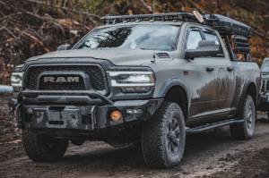 Expedition One - Expedition One RAM25/35-19+FB-BB-BARE RangeMax Ultra HD Front Bumper with Wraparound Bull Bar Hoop for Dodge Ram 2500/3500 2019-2022 - Bare Steel - Image 3