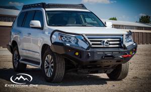 Expedition One - Expedition One LX-14+-FB-BARE Front Bumper for Lexus GX 460 2014-2022 - Bare Steel - Image 3