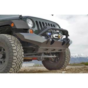 Suspension Parts - Expedition One - Expedition One MULE-FB-SKID-PC Mule Skid Plate for Jeep Wrangler JK 2007-2018 - Textured Black Powder Coat