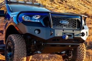 Expedition One - Expedition One FORDRNGR-2019+FB- BARE RangeMax Front Bumper for Ford Ranger 2019-2022 - Bare Steel - Image 2