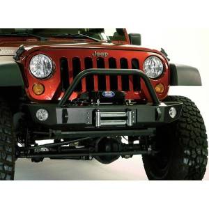 Jeep Bumpers - Jeep Wrangler JK 2007-2018 - Expedition One - Expedition One JEEP-JKJLG-CS2-FB-PC Core Series 2 Front Bumper for Jeep 2007-2022 - Textured Black Powder Coat