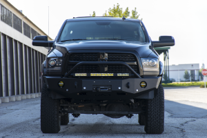 Expedition One - Expedition One RAM25/35-ULTRFB-BGPW-EF-BARE RangeMax Ultra Front Bumper for Dodge Ram 2500/3500 2010-2018 - Bare Steel - Image 2