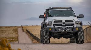 Expedition One - Expedition One RAM25/35-ULTRFB-IS/DSL-EF-PC RangeMax Ultra Front Bumper for Dodge Ram 2500/3500 2010-2018 - Textured Black Powder Coat - Image 2